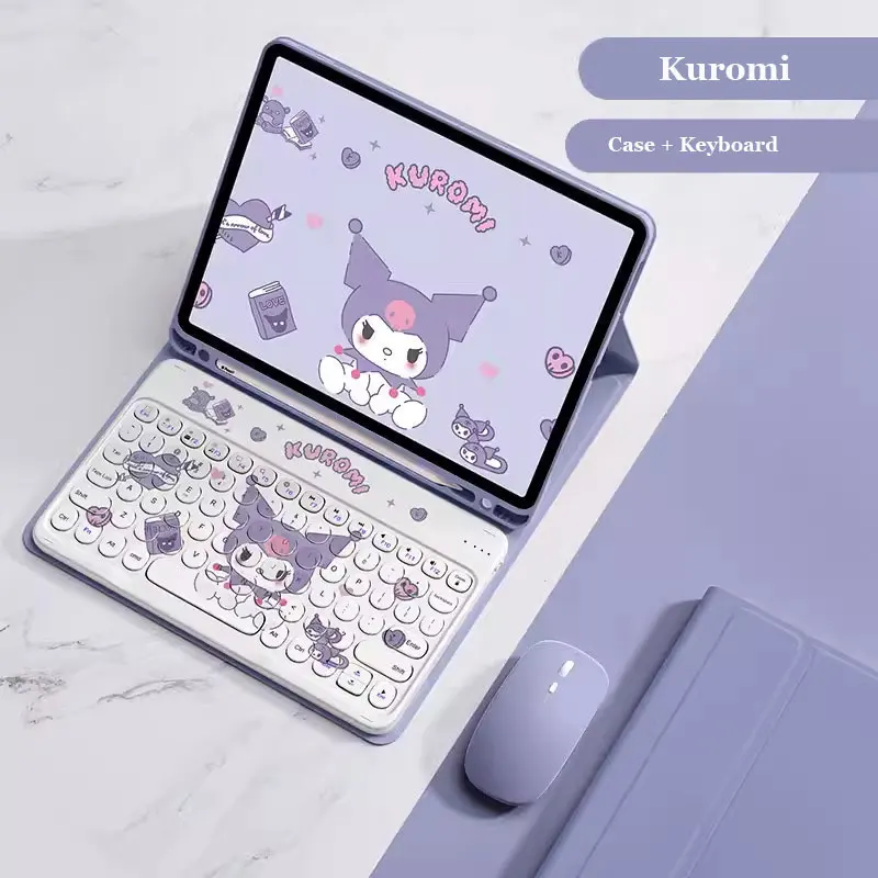Tablet Keyboard Case - For iPad Tablet Wireles Bluetooth Keyboard
