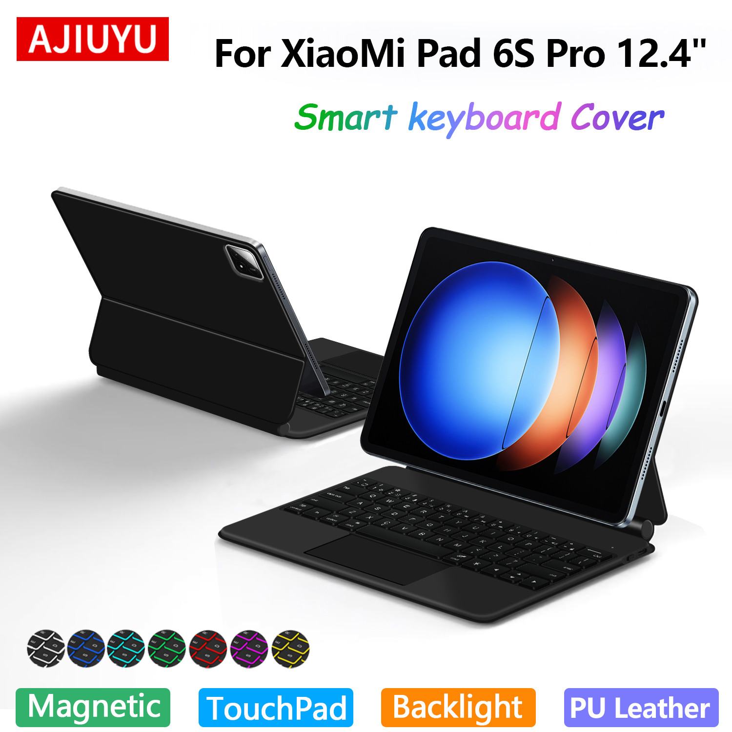 Tablet Keyboard Case - TouchPad Magic Keyboard For Xiaomi Pad