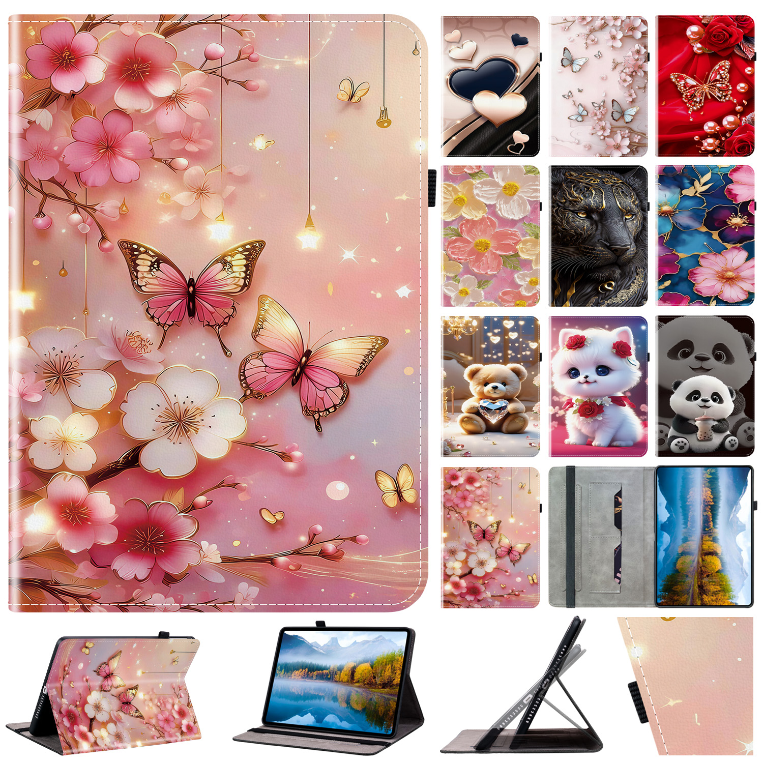 Lenovo Tablet Plus Accessories - Leather Case For Lenovo Tab M11