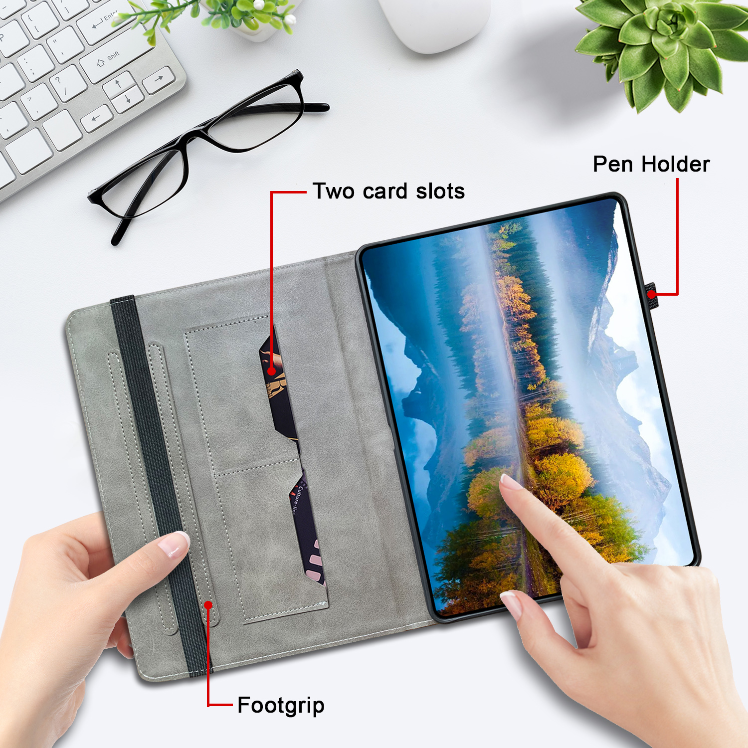 Leather Case for Samsung Galax - Remarkable Tablet Accessories 评论和价格