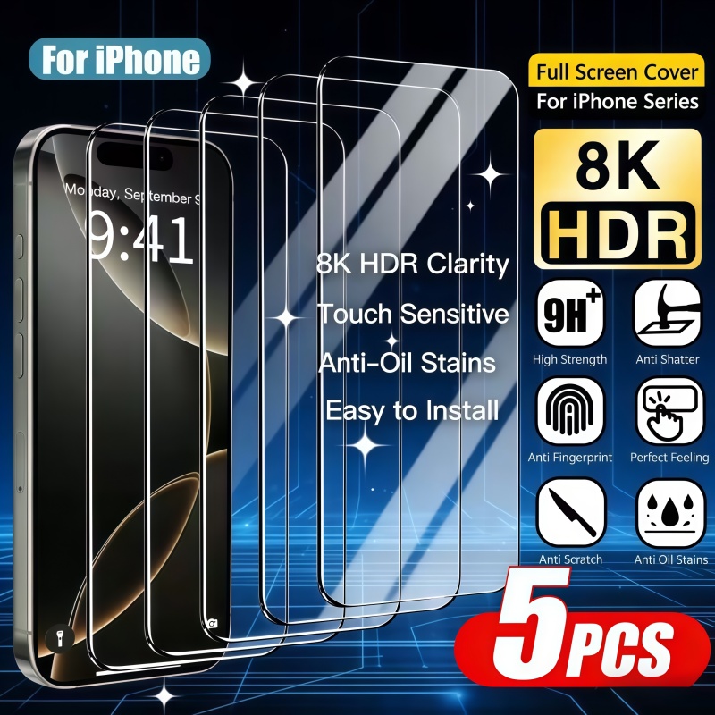 5Pcs Ultra Clear Tempered Glas - Paper Feel Screen Film 评论和价格