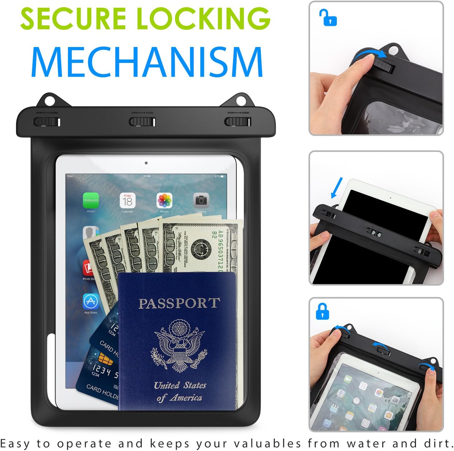 MoKo Waterproof Tablet Case Ta - Remarkable Tablet Accessories 评论和价格
