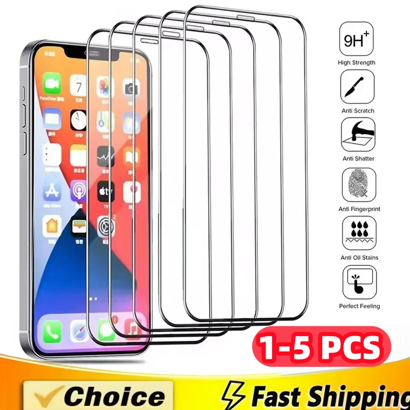 1-5Pcs Tempered Glass For IPho - Paper Feel Screen Film 评论和价格