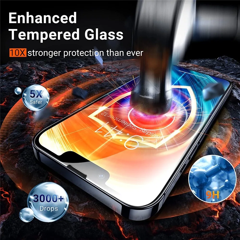 1-5Pcs Tempered Glass For IPho - Paper Feel Screen Film 评论和价格