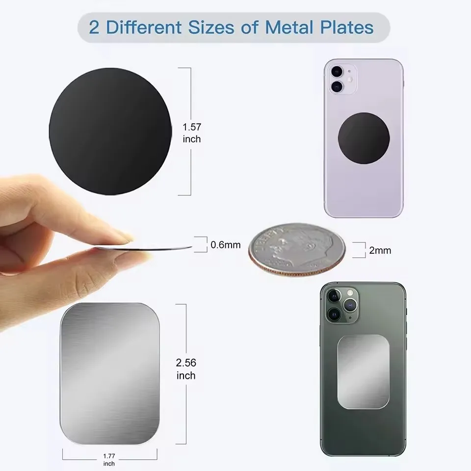 Metal Plate Disk For Magnetic  - Tablet Phone Accessories 评论和价格