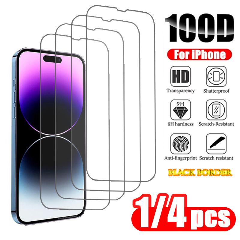1-4Pcs Tempered Glass For iPho - Paper Feel Screen Film 评论和价格