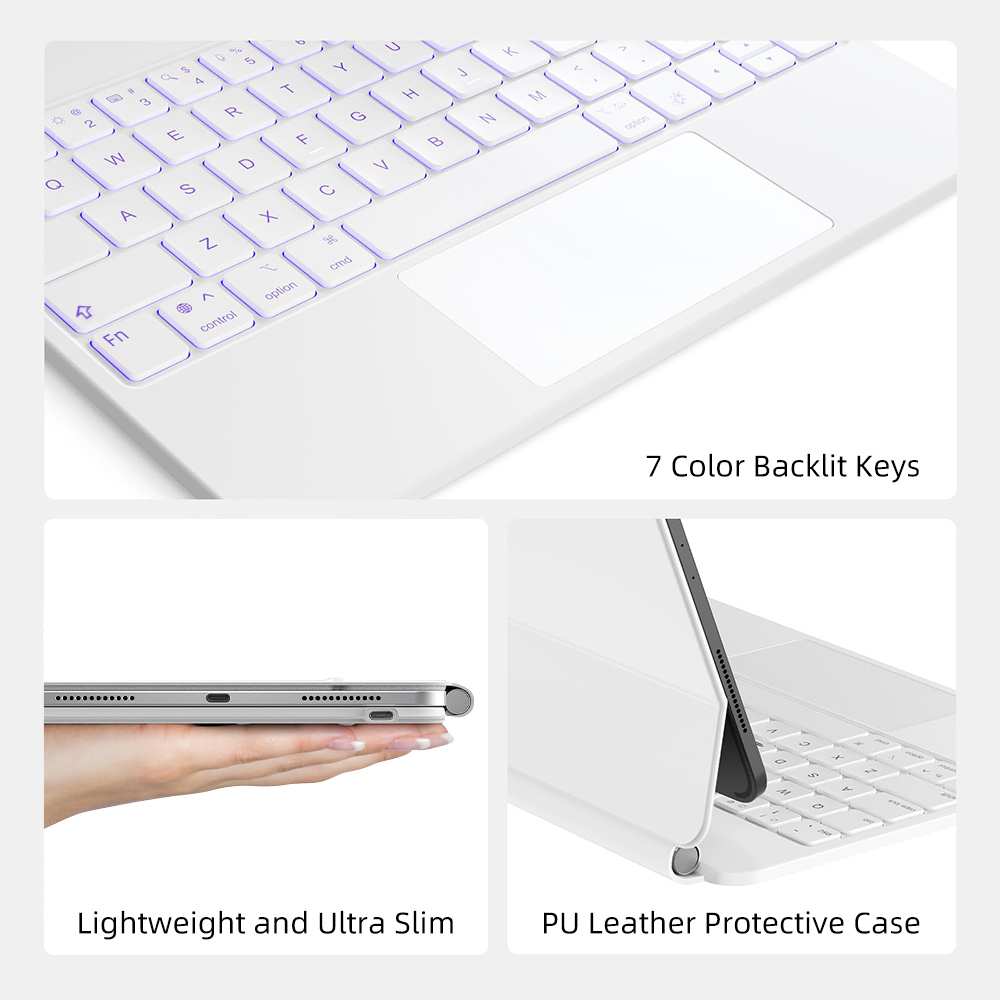 Magic Keyboard with Magnetic f - Tablet Keyboard Case 评论和价格