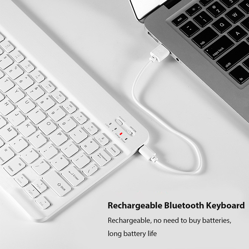 Bluetooth Wireless Keyboard Un - Tablet Phone Accessories 评论和价格