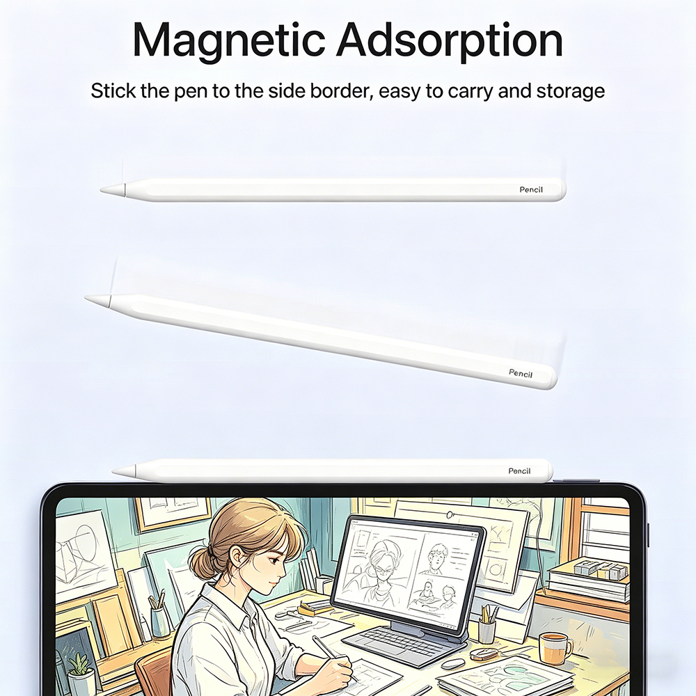 2026 For Apple Pencil 1 2 Magn - Tablet Drawing Accessories 评论和价格