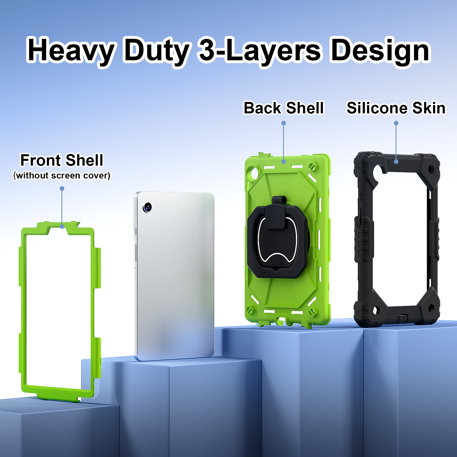 Rotating Heavy Duty Case For S - Cheap Tablet Accessories 评论和价格