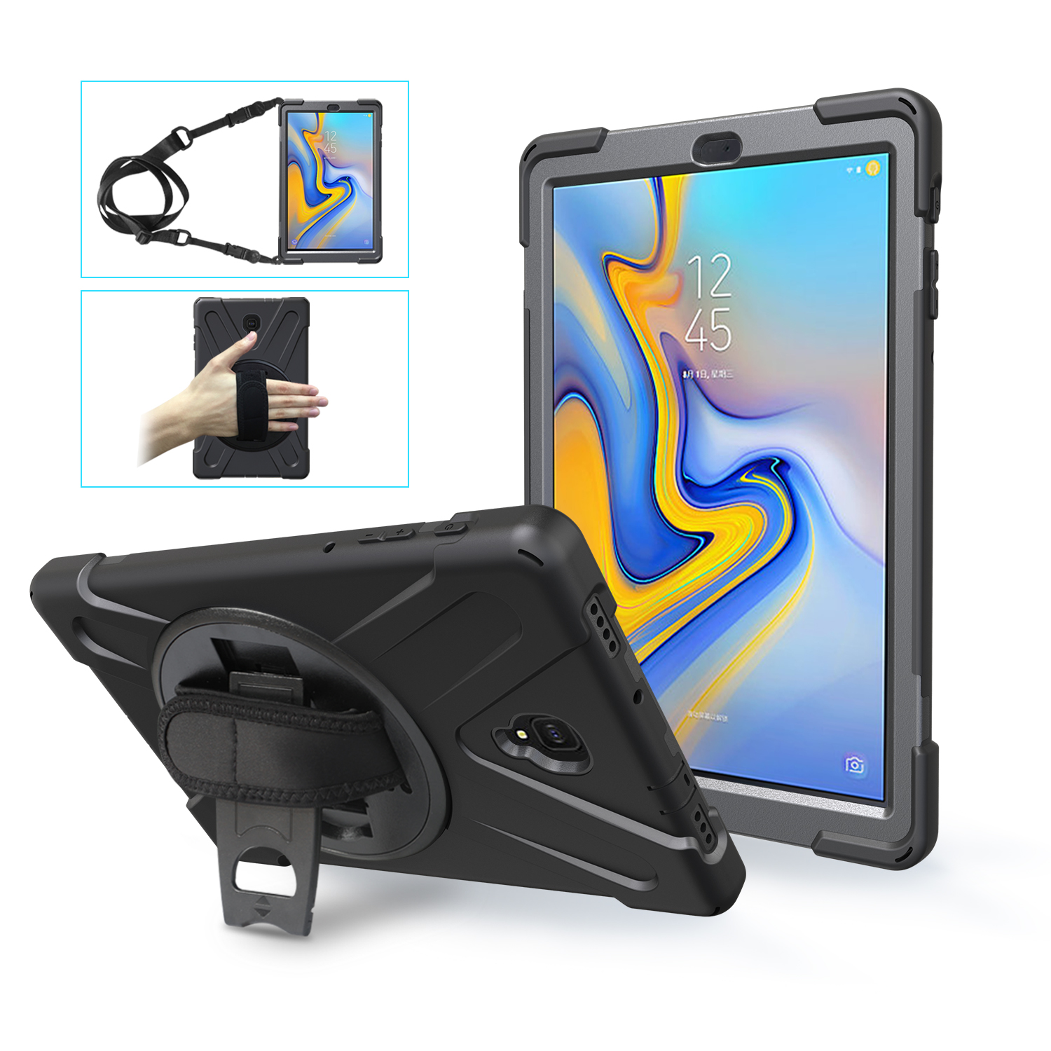 Rotating Hybrid Case For Samsu - Cheap Tablet Accessories 评论和价格