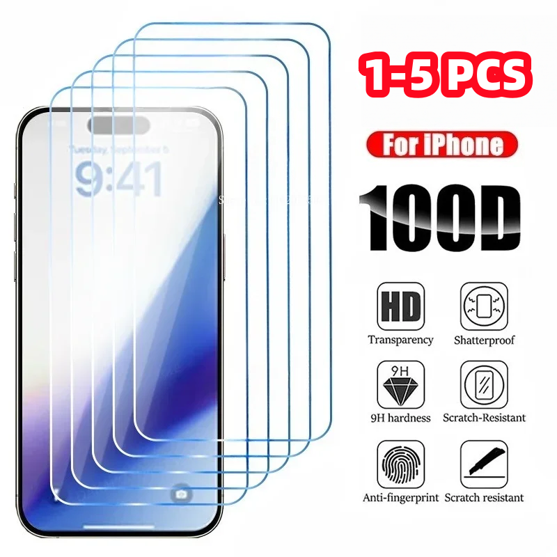 1-5Pcs Tempered Glass For IPho - Paper Feel Screen Film 评论和价格