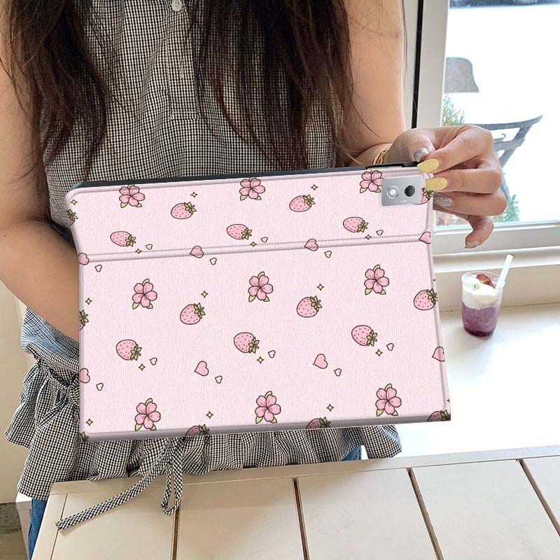 Cartoon Red Heart Pattern Gift - Lenovo Tablet Plus Accessories 评论和价格