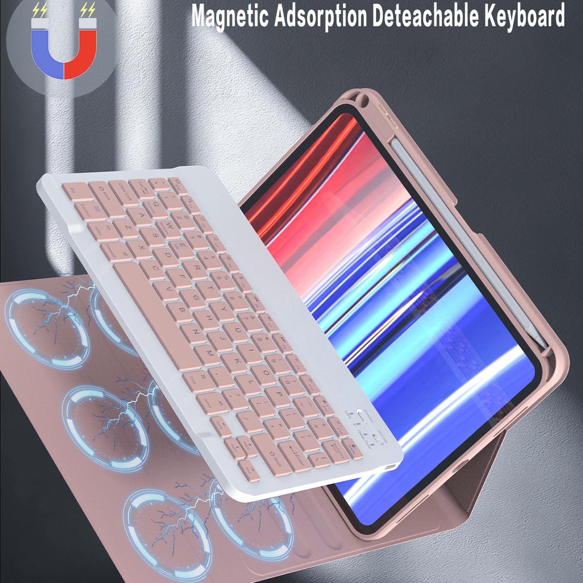 10-inch Magnetic Tablet Keyboa - Tablet Keyboard Case 评论和价格
