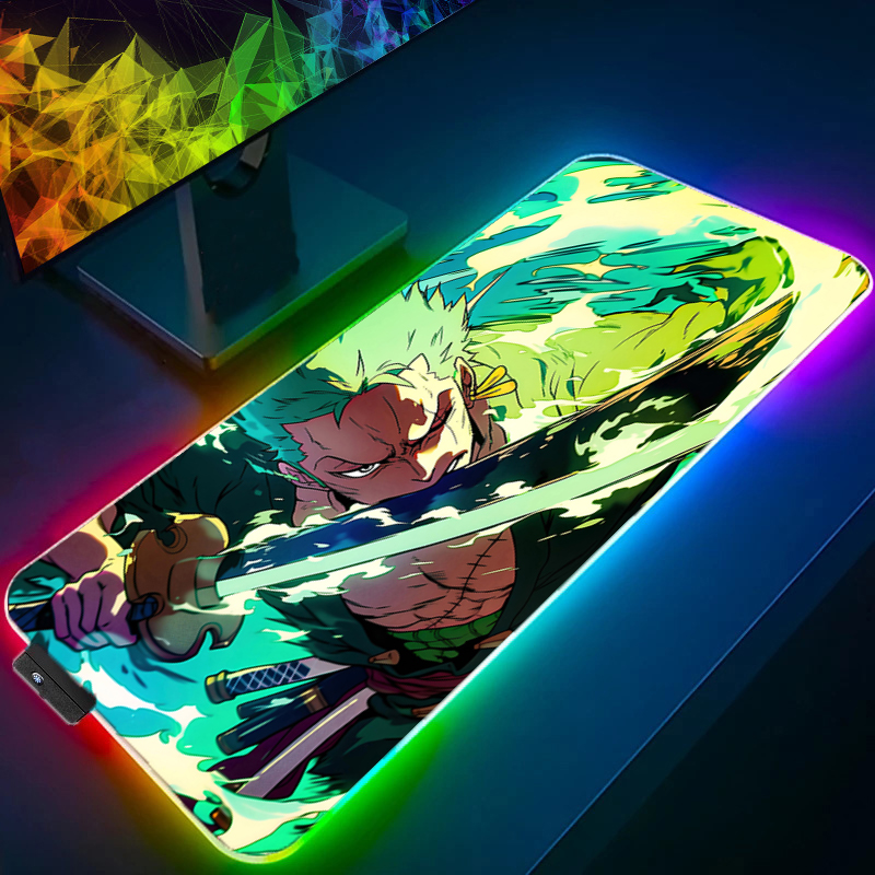 ONE PIECE Zoro Mouse Pad RGB G - Tablet Pc Accessories 评论和价格
