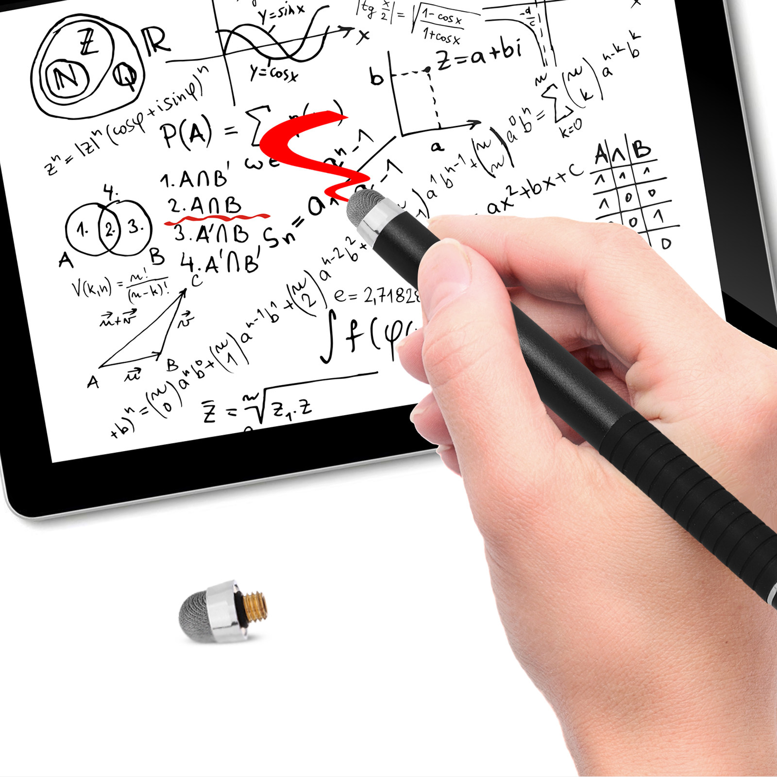 4Pcs Capacitive Pen Tip with R - Tablet Drawing Accessories 评论和价格