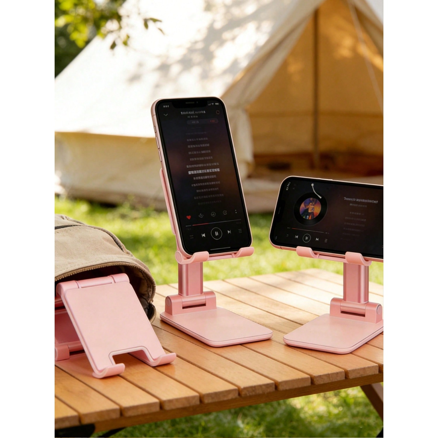 1pc Foldable Desktop Phone Hol - Tablet Phone Accessories 评论和价格