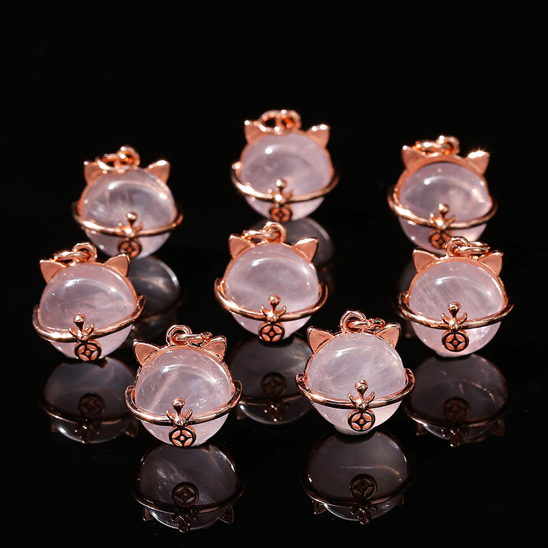 1 Pc Natural Pink Quartz Inlai - Tablet Computer Accessories 评论和价格