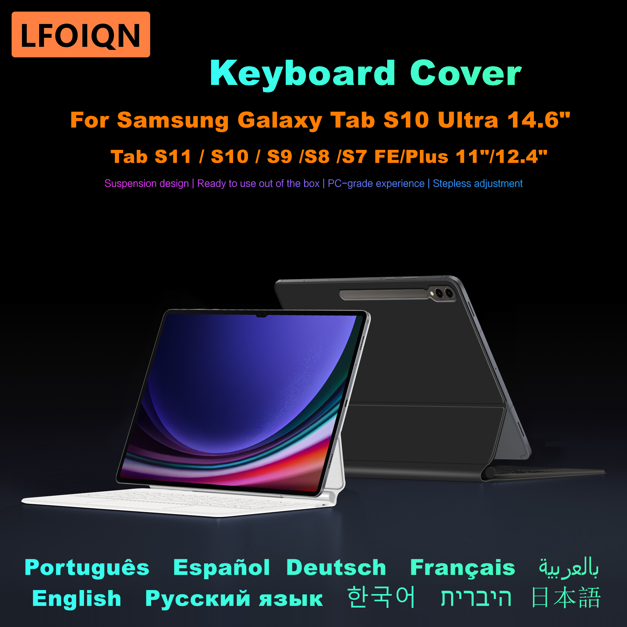 LFOIQN Keyboard Case For Samsu - Tablet Keyboard Case 评论和价格