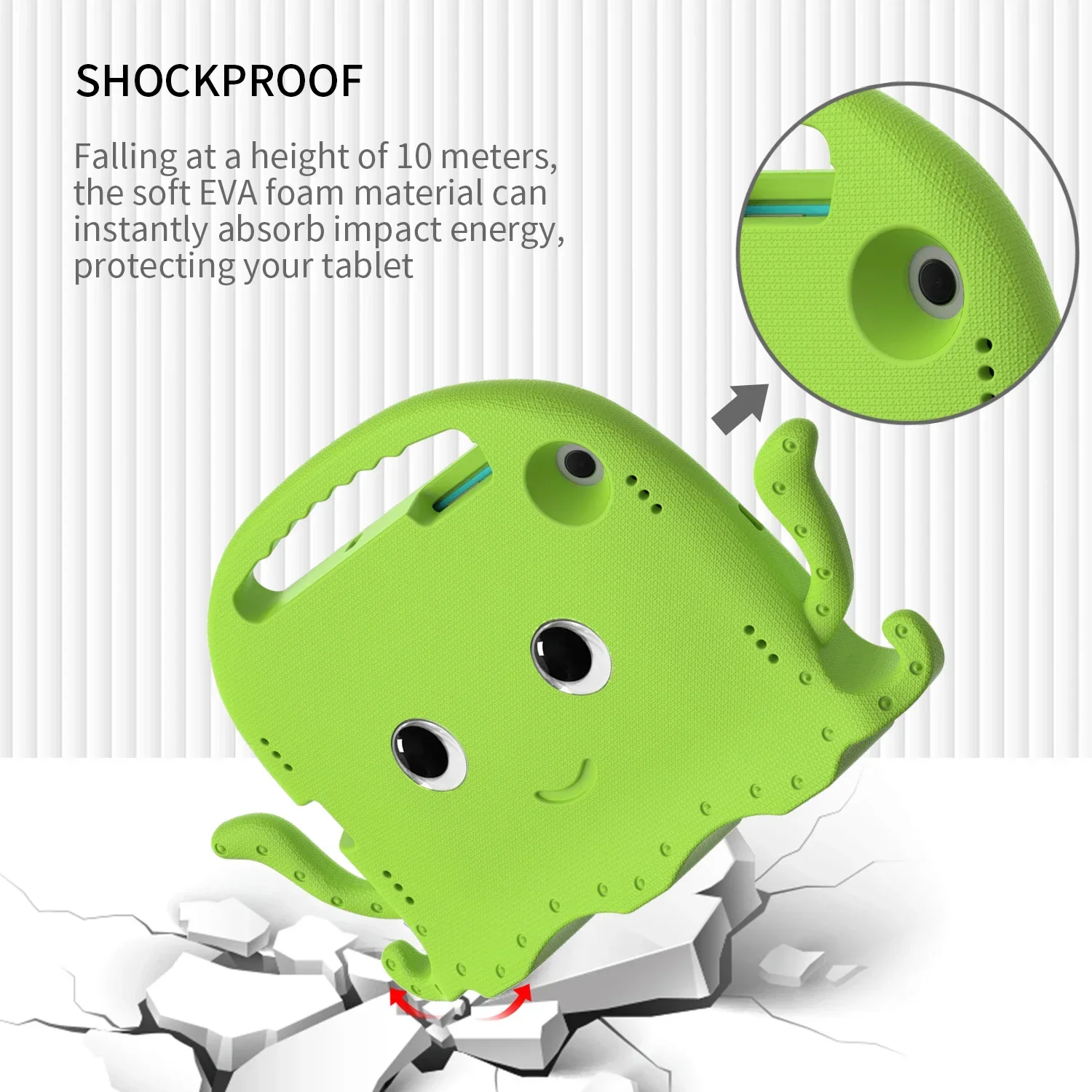 Octopuses EVA Kids Case for Sa - Remarkable Tablet Accessories 评论和价格