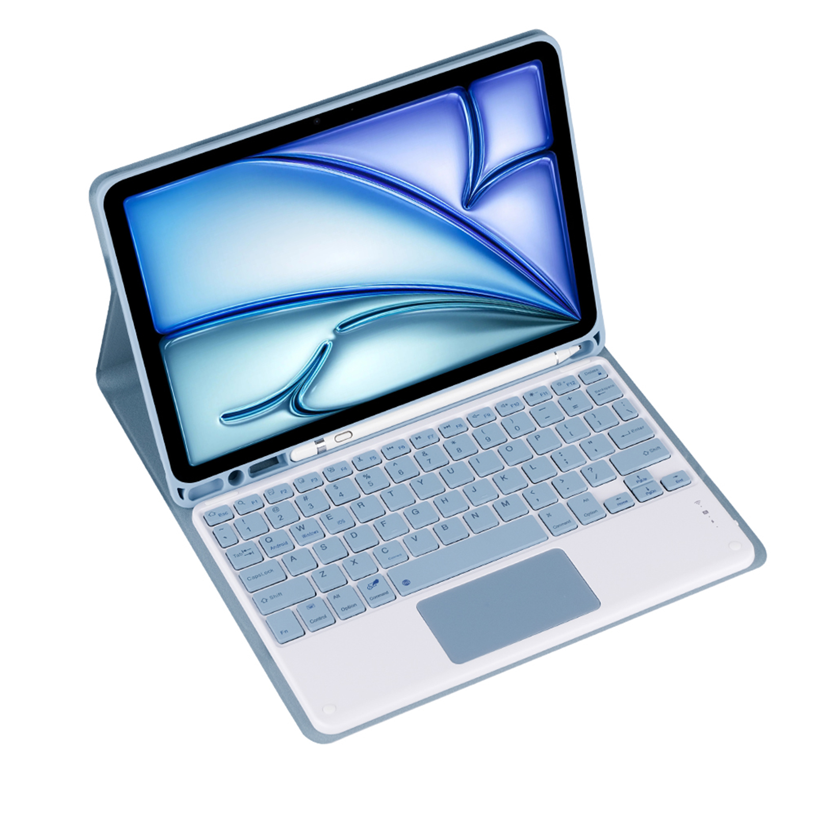 Magnetic Removable Wireless Ba - Tablet Keyboard Case 评论和价格
