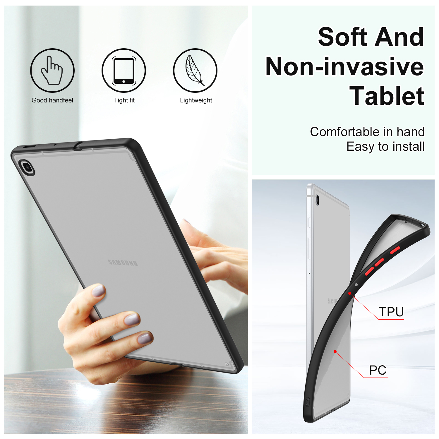 TPU Soft Back Case For Samsung - Cheap Tablet Accessories 评论和价格