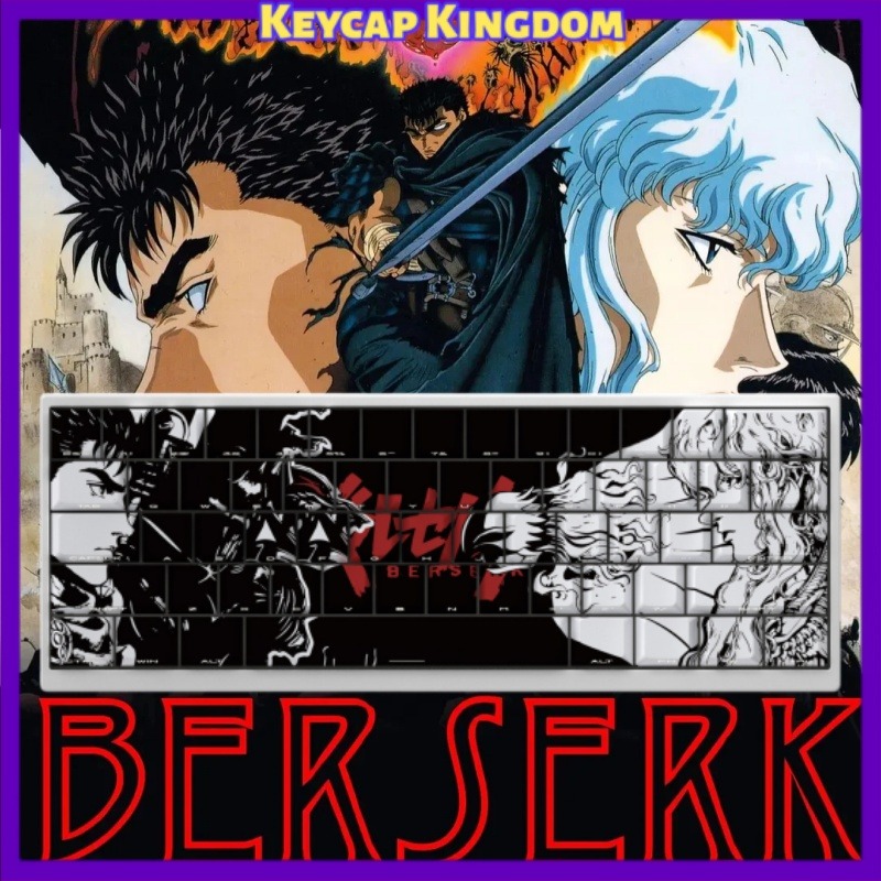 BERSERK Theme Anime Keycap 98  - Tablet Pc Accessories 评论和价格