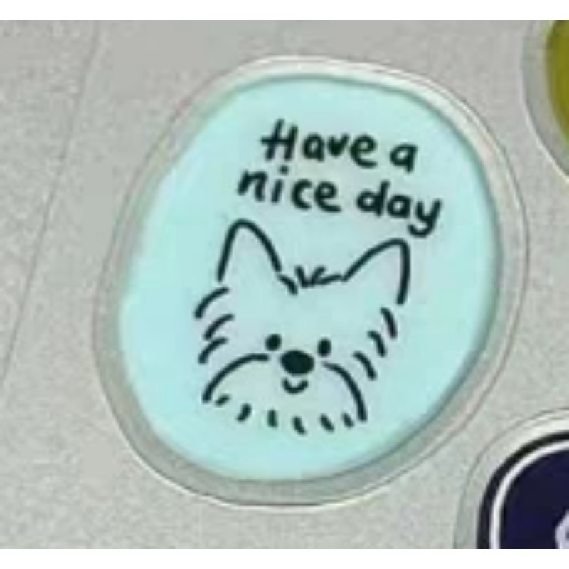 Cute Cartoon Cat Dog 3D Transp - Tablet Phone Accessories 评论和价格