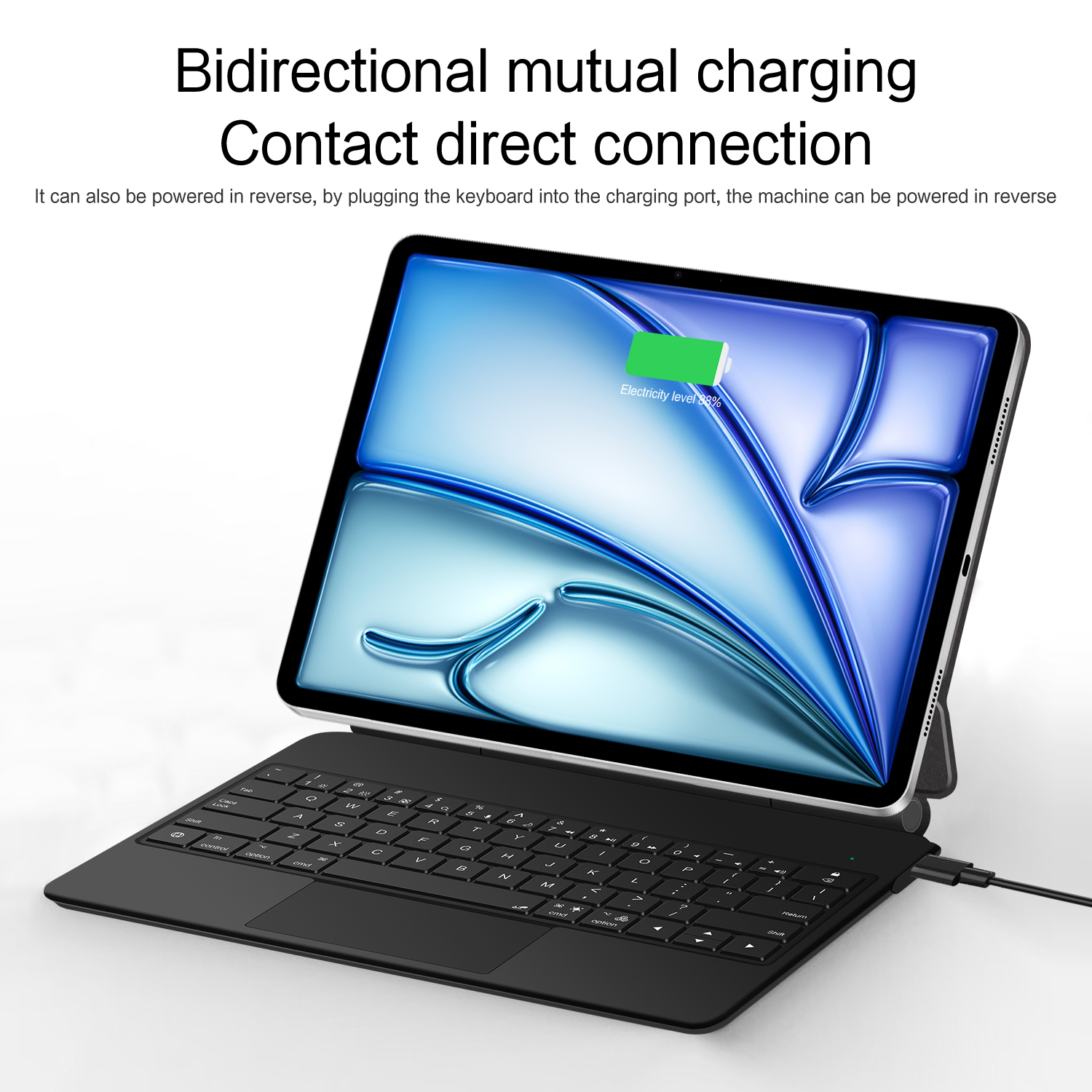 Smart Pogo Pin Direct Connecti - Tablet Keyboard Case 评论和价格